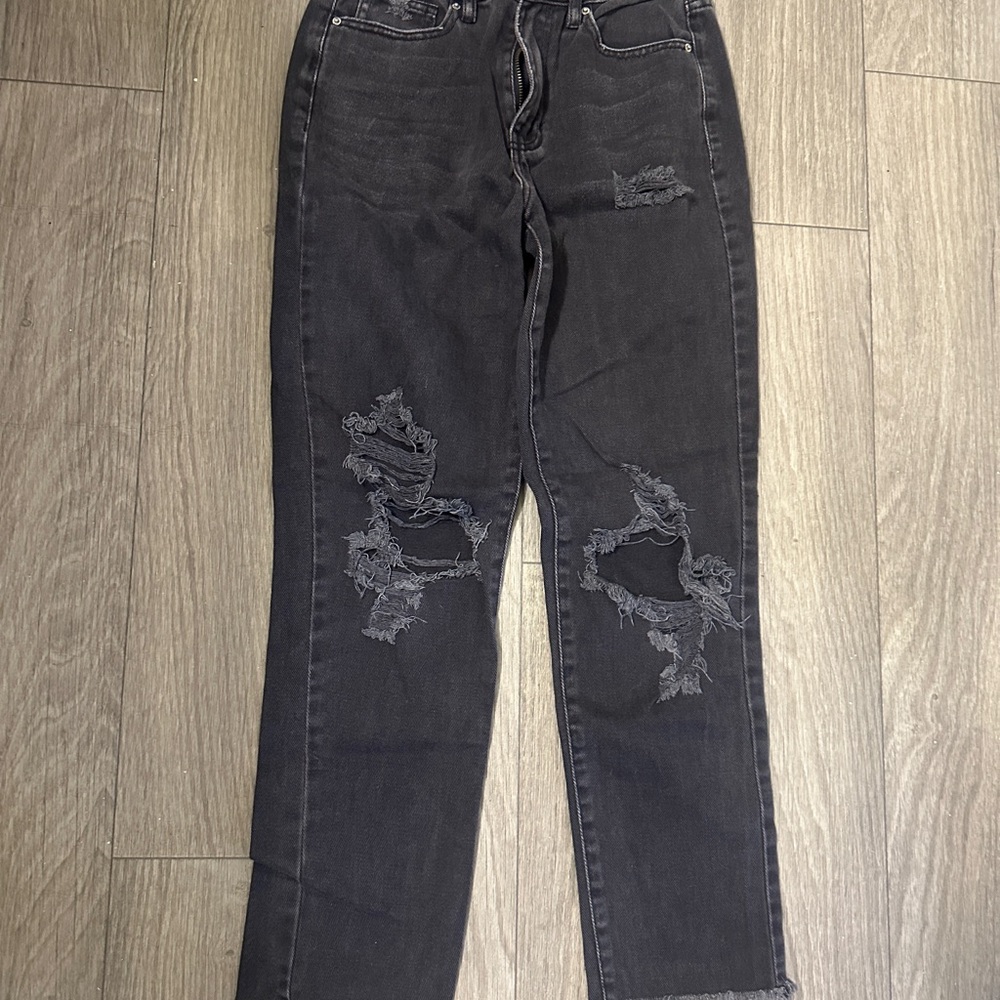 PacSun Black Ripped Skinny Jeans
